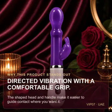 Battery-Powered Vibrating Wand VIP07 product image view 2
