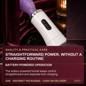 Battery-Powered Vibrating Wand VIP07 product image view 4