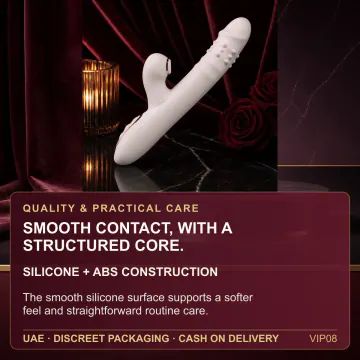 Rechargeable Suction Rotating Telescopic Vibrator VIP08 product image view 4