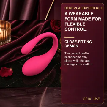 Rechargeable App-Controlled Vibrating Egg VIP10 product image view 3