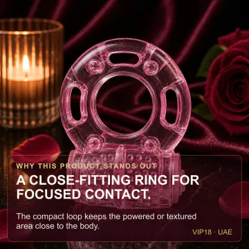 Electric Vibrating Penis Ring VIP18 product image view 2