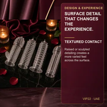 4-Piece Silicone Penis Sleeve Set VIP22 product image view 3
