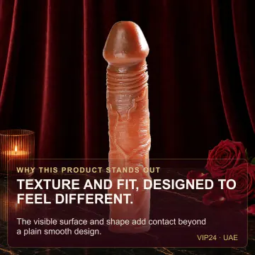 Long-Lasting Brown Penis Sleeve VIP24 product image view 2