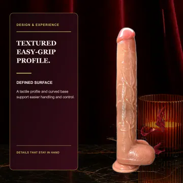 Bagged Manual Dildo - Skin Color VIP36 product image view 3