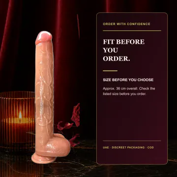 Bagged Manual Dildo - Skin Color VIP36 product image view 4