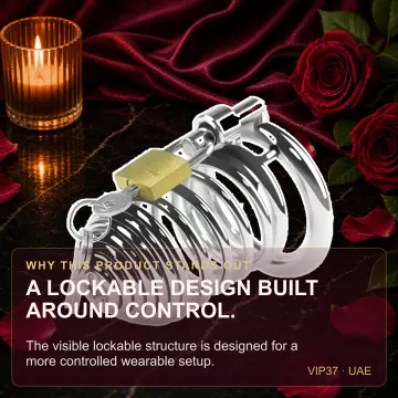 Lockable Chastity Cage VIP37 product image view 2