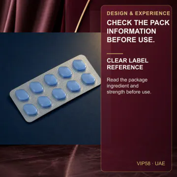 Men's Erection Support Tablet 200mg Single Pack VIP58 product image view 3