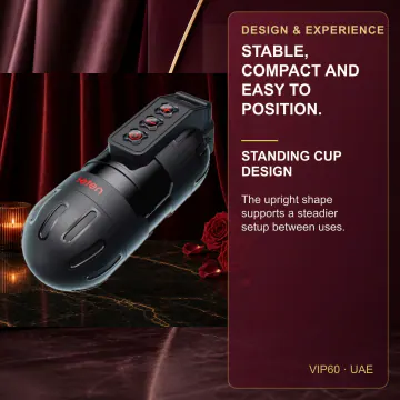 Single-Motor Masturbator Cup VIP60 product image view 3