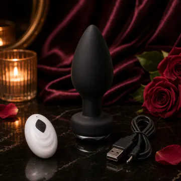 Rechargeable Remote-Control Anal Plug VIP13 product image view 1