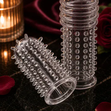 4-Piece Silicone Penis Sleeve Set VIP22 product image view 6
