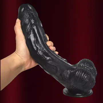Bagged Manual Dildo - Skin/Black VIP33 product image view 5